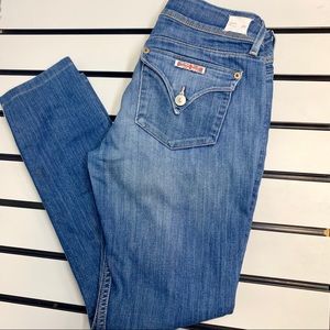 Hudson Collin MidRise Skinny Jeans premium denim